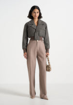 cosette-herringbone-wool-lapel-bomber-jacket-grey