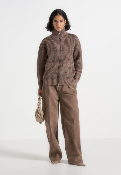 jamie-unisex-speckled-wool-zip-through-jacket-taupe