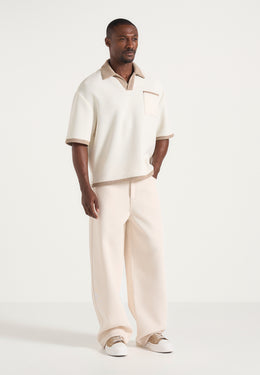 brice-boxy-crochet-detail-polo-shirt-cream