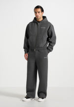 js003-unisex-signature-wide-leg-joggers-charcoal-grey