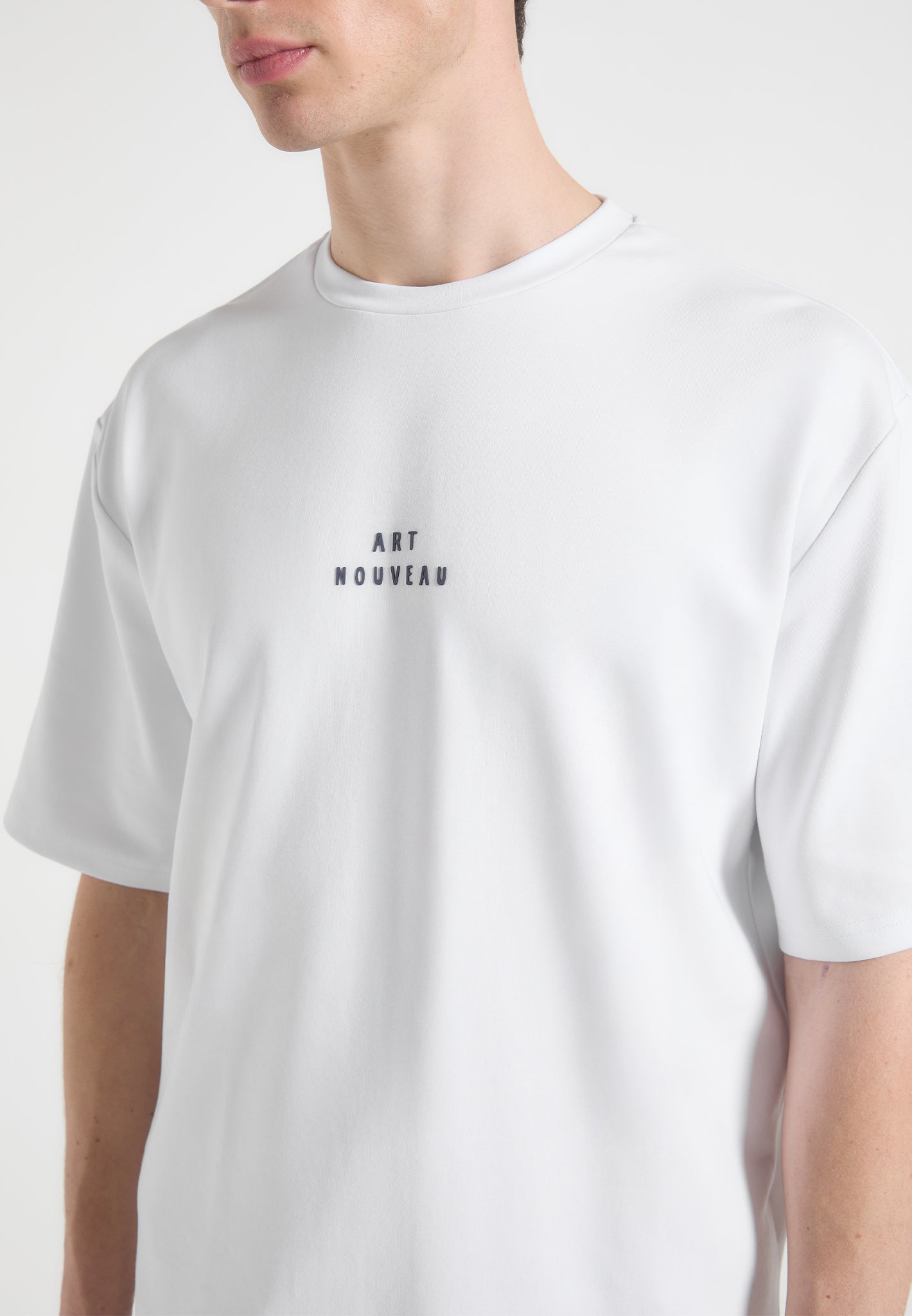 Art Nouveau - Cotton T-Shirt - White