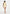 Elodie - Knitted Draped Halterneck Top - Pale Yellow