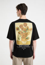 sunflowers-van-gogh-cotton-t-shirt-black