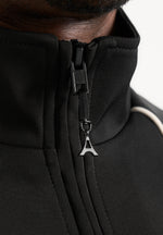 Signature Piped Track Jacket - Black