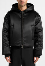 dario-satin-cropped-hooded-jacket-black