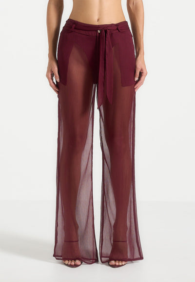 sheer-belted-trousers-wine-red