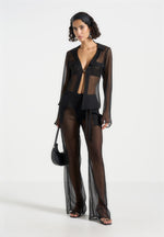 sheer-shirt-with-clasp-black