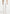 Mina - Contrast Piped Pleated Pants - White/Black