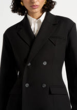 maia-double-breasted-blazer-black