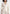 Thalia - Tailored Asymmetric Double Breasted Blazer - Light Beige