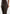 Ambre - Leather Lace Up Flared Pants - Brown