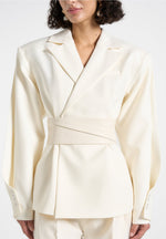 marie-twist-sleeve-tailored-blazer-with-belt-off-white