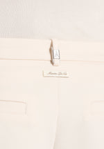 Marin - Tailored Pleated Shorts - Cream