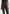 Wax Effect Fit and Flare Leggings - Black