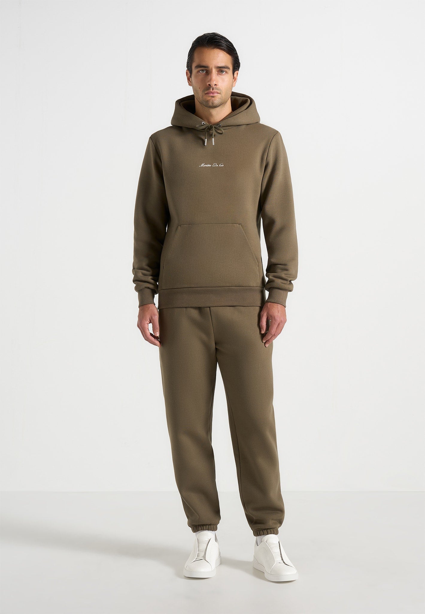 Gustave - Signature Regular Fit Hoodie - Olive 