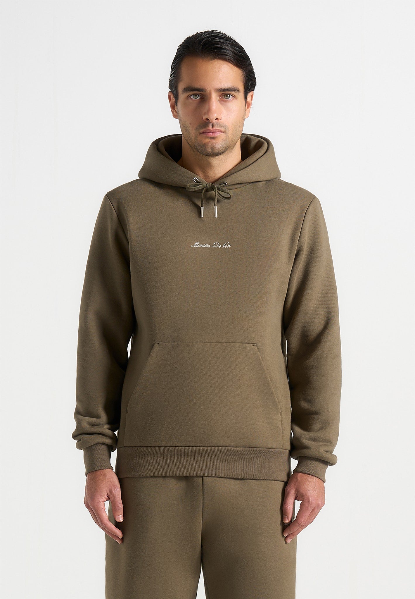 JS004 - Signature Regular Fit Hoodie - Olive