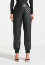 vegan-leather-quilted-joggers-black