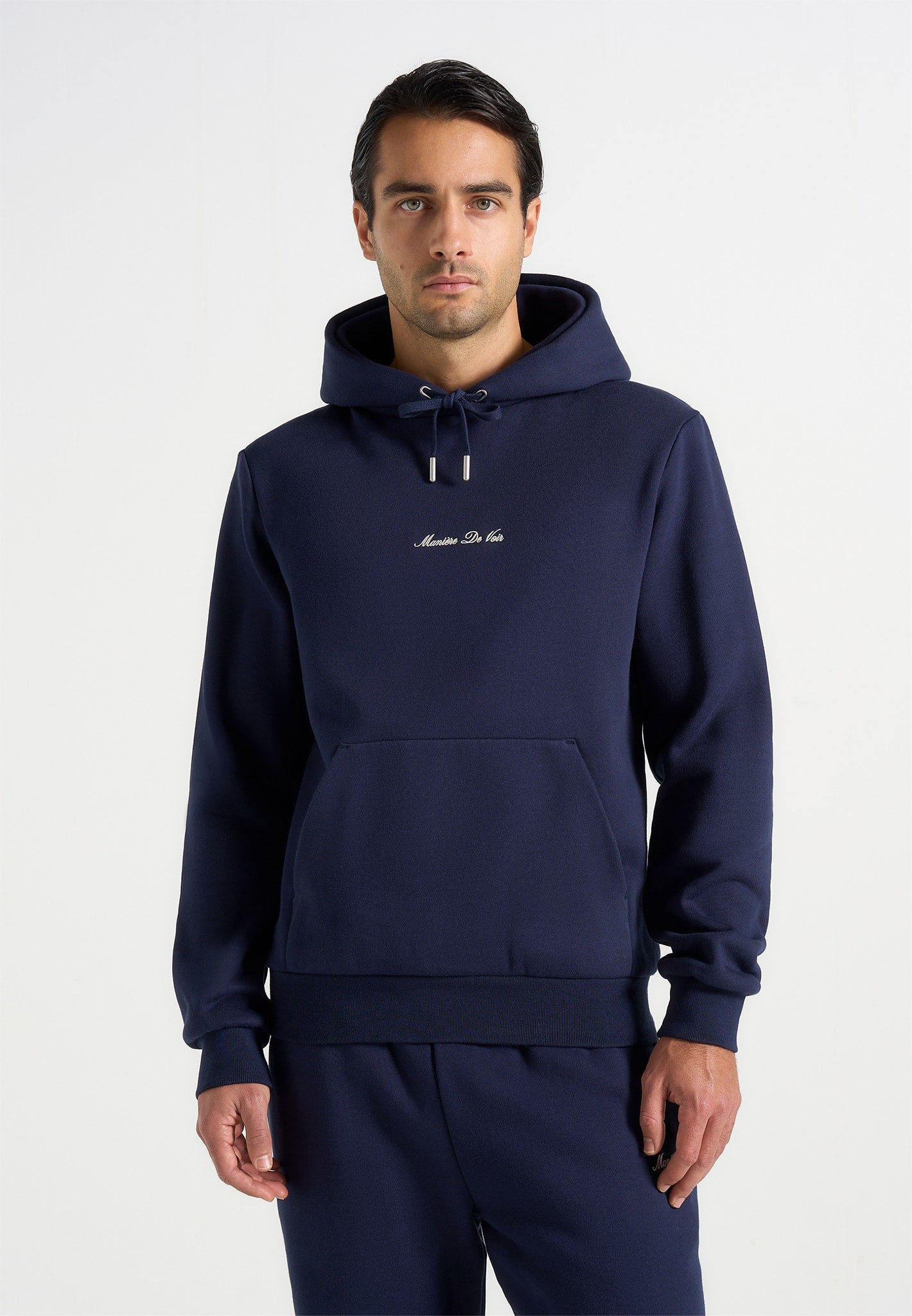 Gustave - Signature Regular Fit Hoodie - Navy 