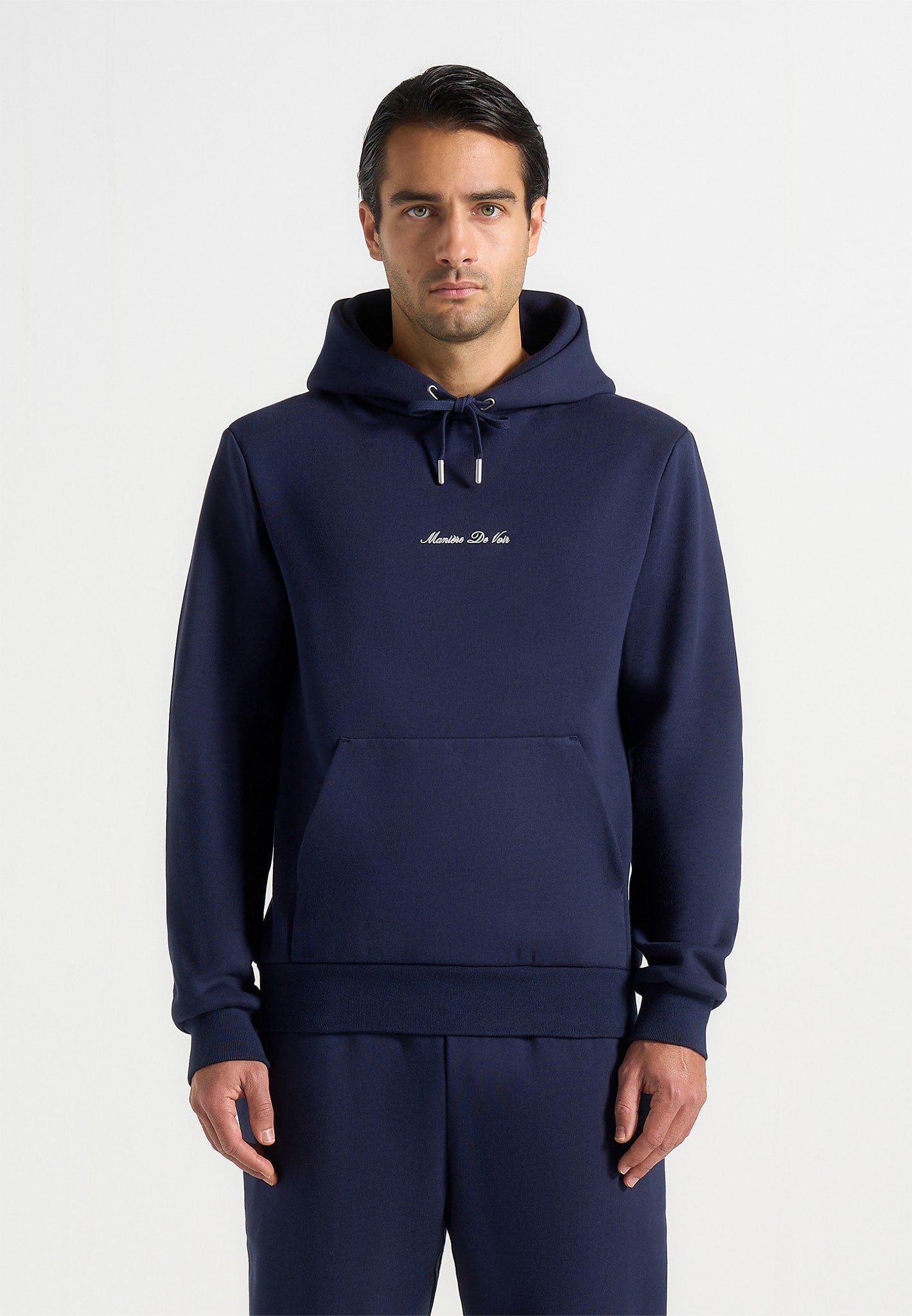 Gustave - Signature Regular Fit Hoodie - Navy