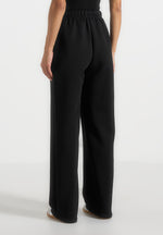 Avery - Unisex Neoprene Relaxed fit Joggers - Black