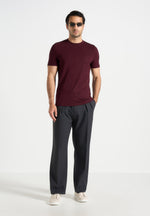 armand-fitted-luxe-t-shirt-wine-red