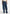 Faye - Wide Mid Rise Jeans With Tie Waist - Indigo