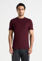 armand-fitted-luxe-t-shirt-wine-red