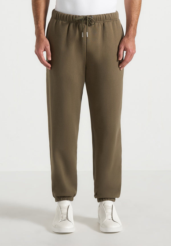 JS005 - Signature Regular Fit Cuffed Joggers - Olive