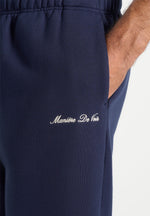 Alistair - Signature Regular Fit Cuffed Joggers - Navy