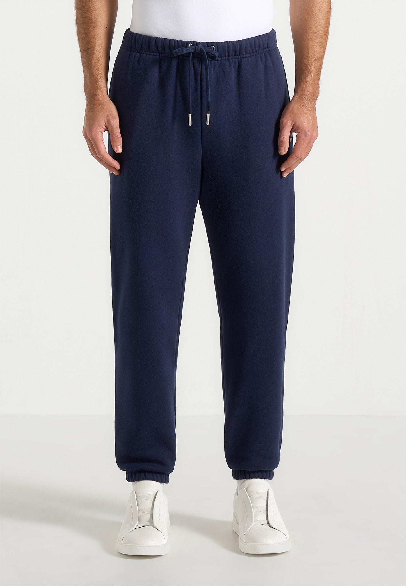 JS005 - Signature Regular Fit Cuffed Joggers - Navy