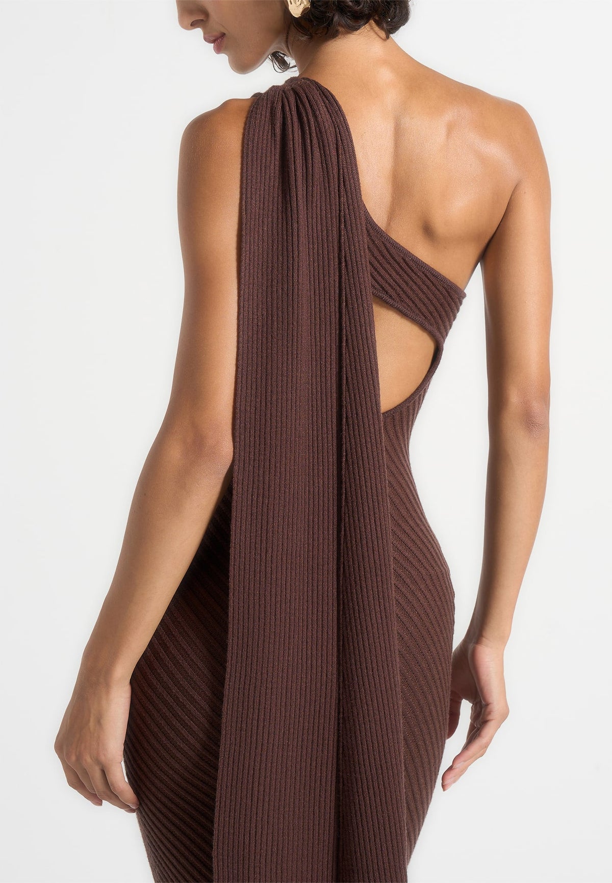 laya-asymmetric-knit-maxi-dress-with-scarf-brown