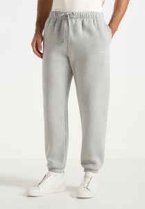 Alistair - Signature Regular Fit Cuffed Joggers - Marl Grey