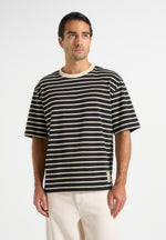 riley-unisex-striped-relaxed-fit-cotton-t-shirt-black-cream