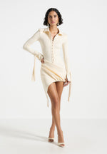 diane-draped-asymmetric-mini-dress-buttercream