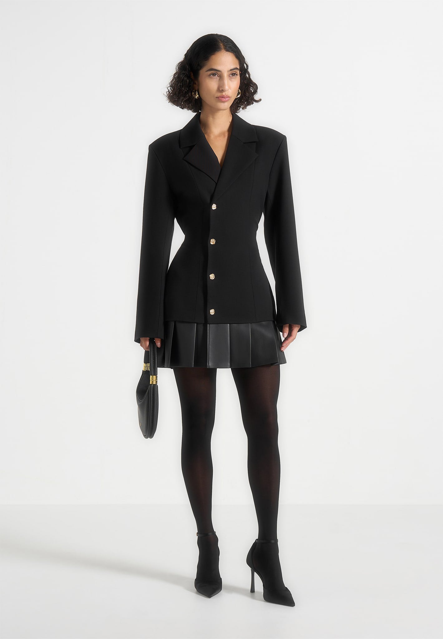 nicole-tailored-cinch-blazer-dress-with-pleats-black 