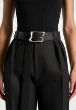 eleanor-suede-and-leather-statement-buckle-belt-black
