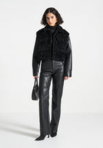 plush-jacket-with-vegan-leather-sleeves-black