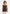 Laurena - Suede Tacked Longline Bandeau Top - Brown