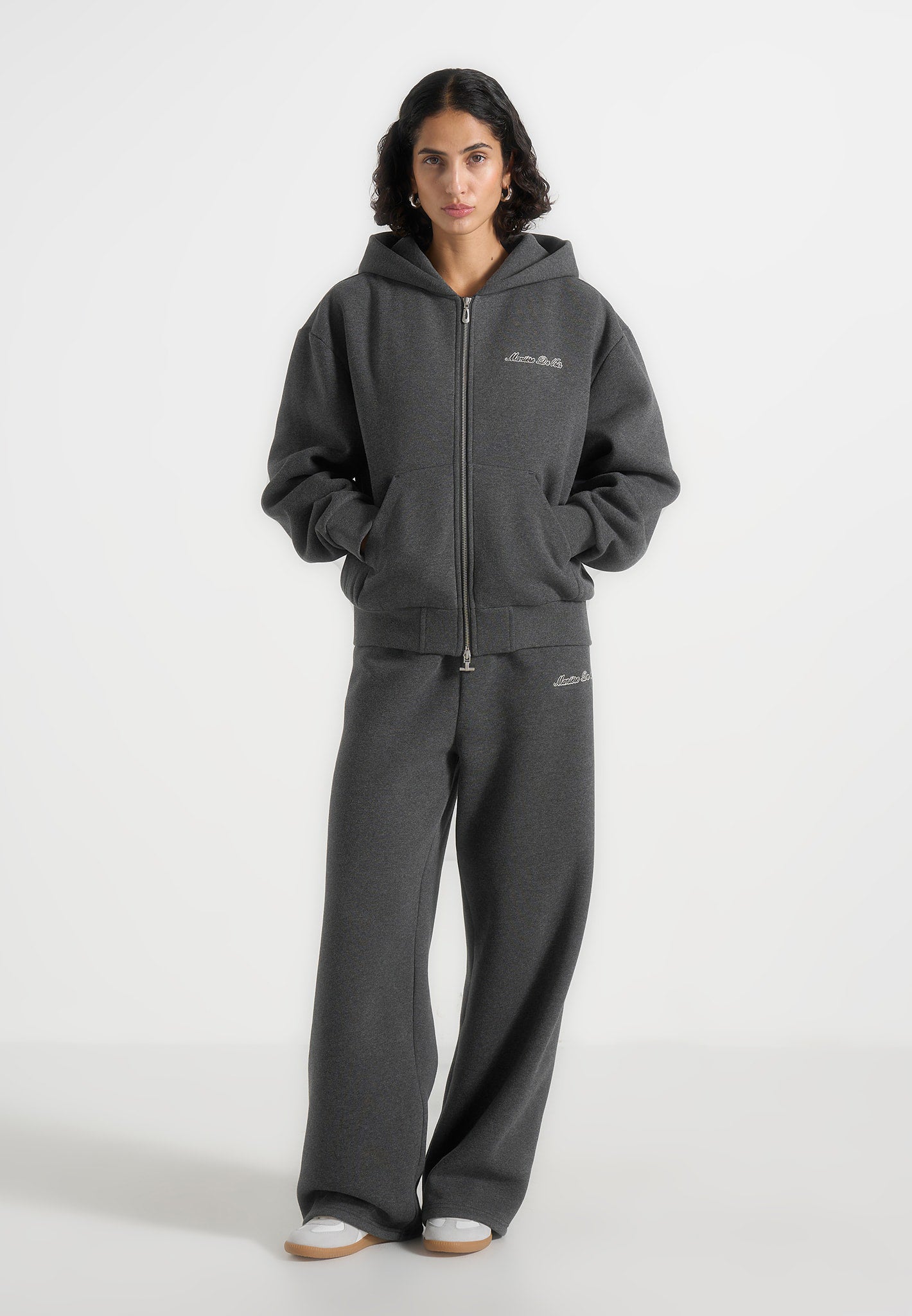 js002-unisex-signature-relaxed-fit-zip-hoodie-charcoal-grey