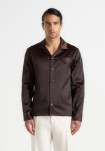 Constant - Satin Shirt - Brown