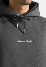 JS004 - Signature Regular Fit Hoodie - Charcoal Grey