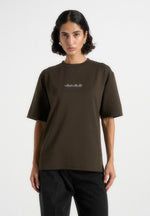 TS001 - Unisex Signature Relaxed Fit Cotton T-Shirt - Olive