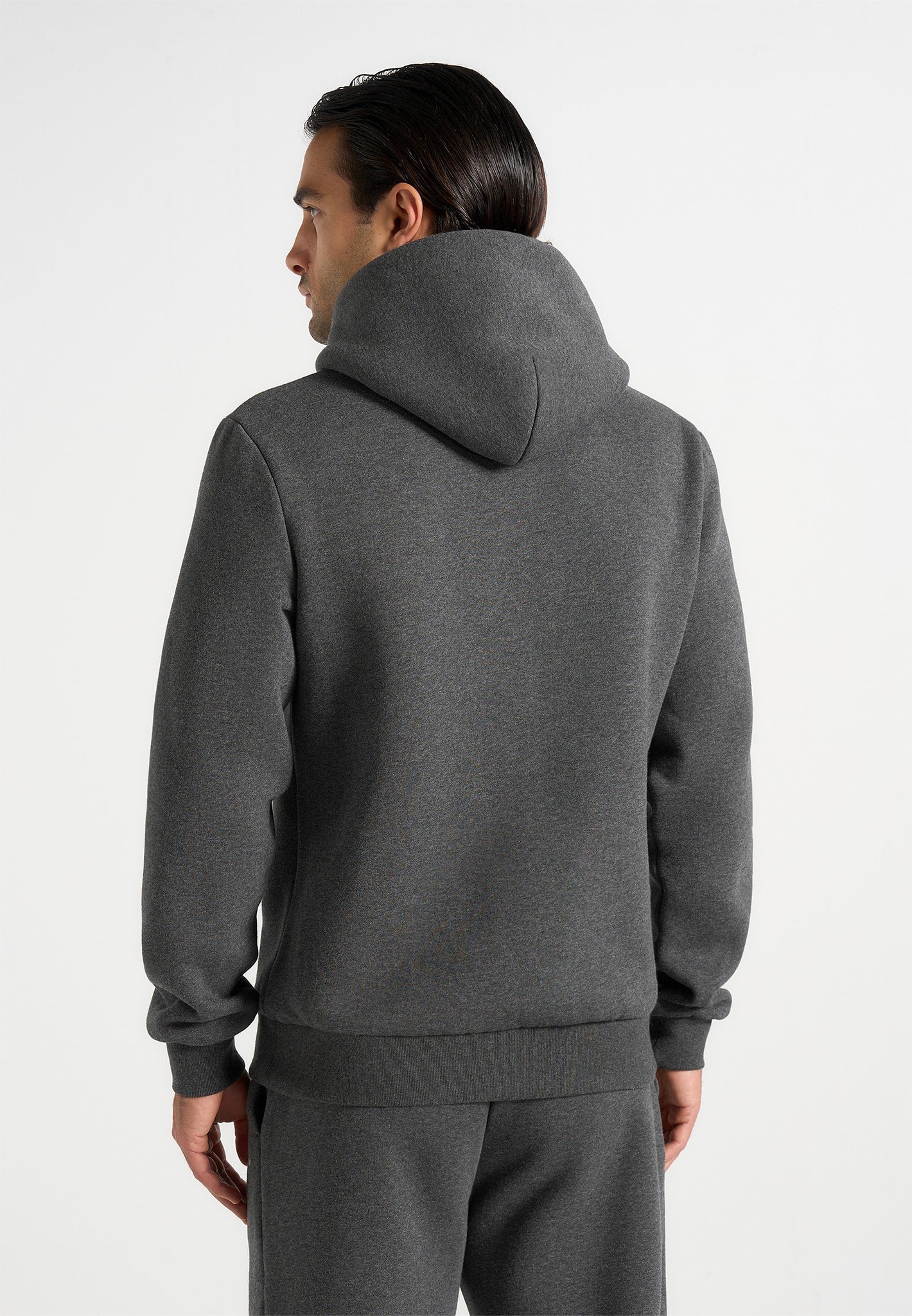 JS004 - Signature Regular Fit Hoodie - Charcoal Grey
