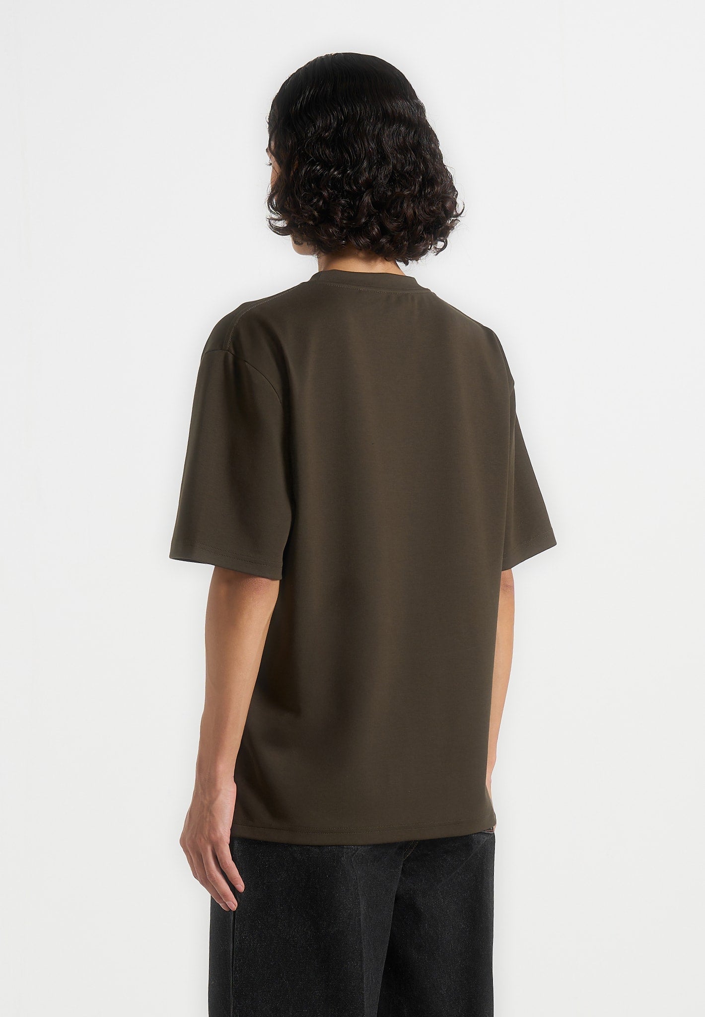 TS001 - Unisex Signature Relaxed Fit Cotton T-Shirt - Olive