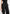 Isabelle - Tailored Belted Strap Detail Pants - Black
