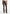 Ninon - Leather Fit And Flare Leggings With Chain - Brown