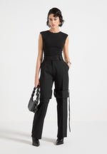 isabelle-tailored-belted-strap-detail-trousers-black