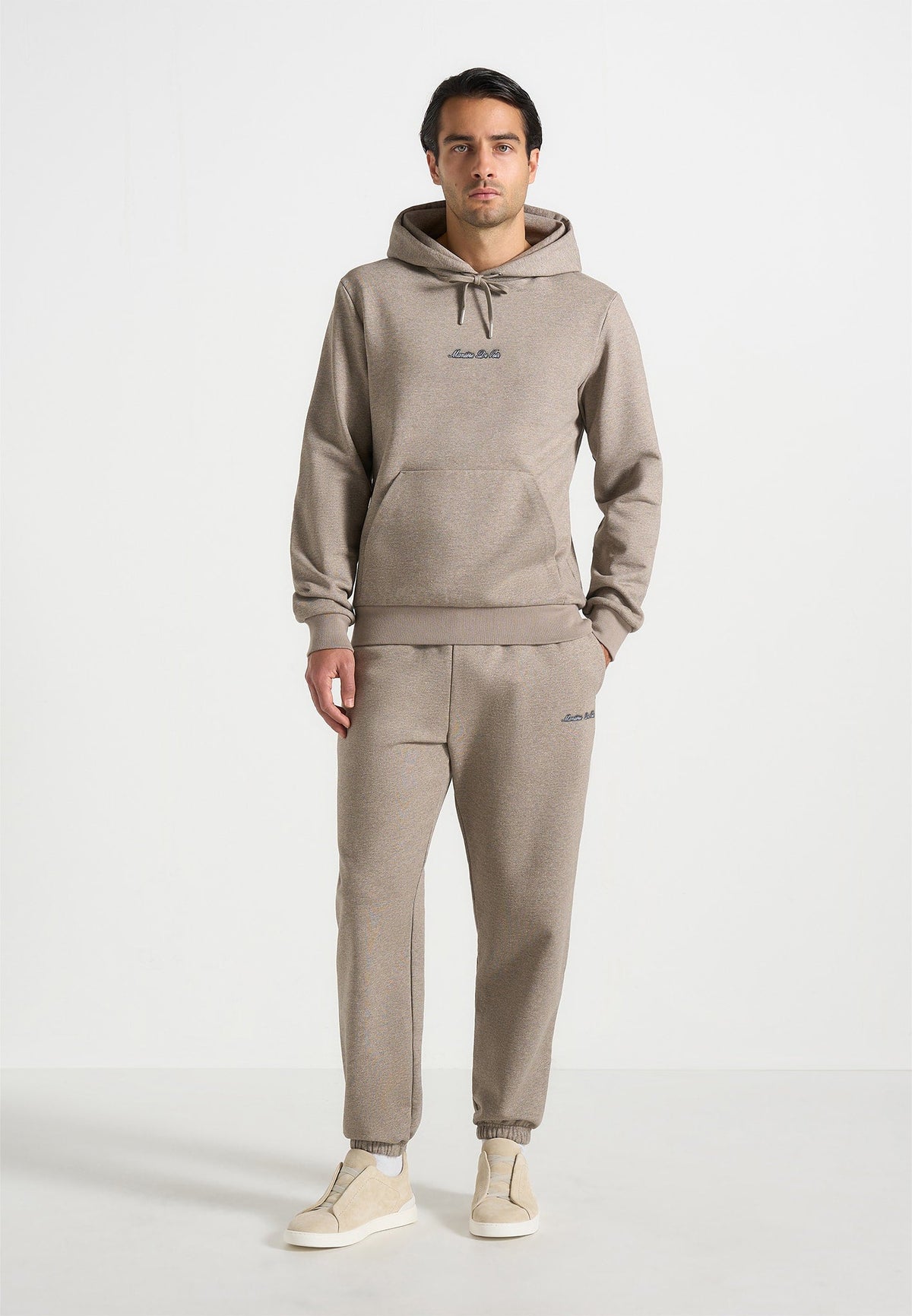 JS004 - Signature Regular Fit Hoodie - Taupe