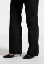 Kalie - Suede Pants - Black