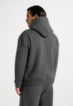 Ollie - Unisex Signature Relaxed Fit Hoodie - Charcoal Grey